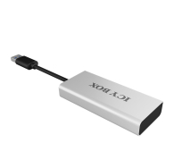 ICY BOX Hub USB-A - 4x USB-A Aluminiowy - 1298574 - zdjęcie 4